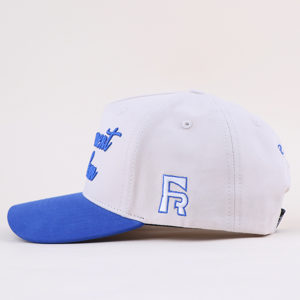 Permanent Freedom Script Embroidered Two Tone Baseball Cap