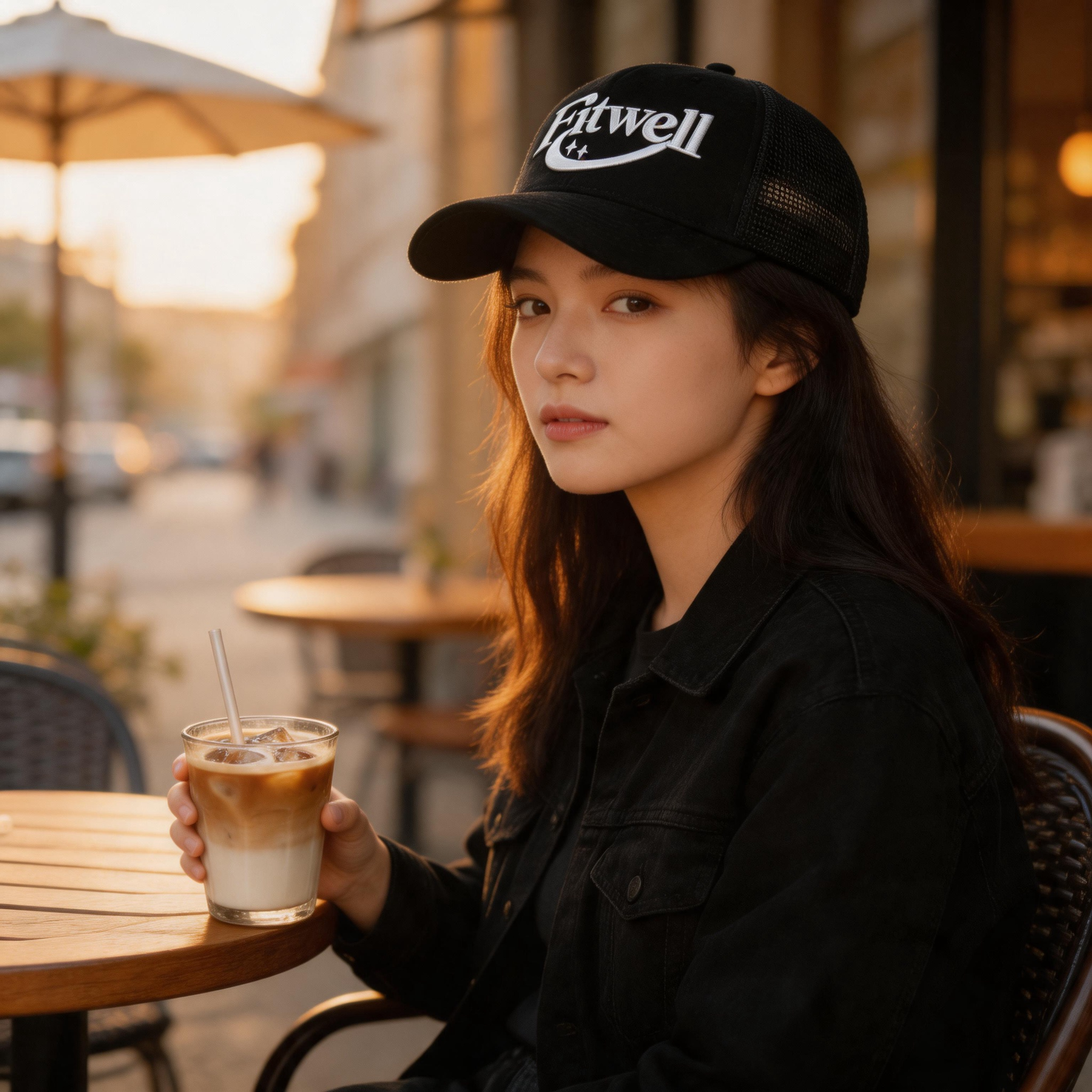 Classic Embroidered Logo Mesh Trucker Cap Adjustable 5 Panel Baseball Hat