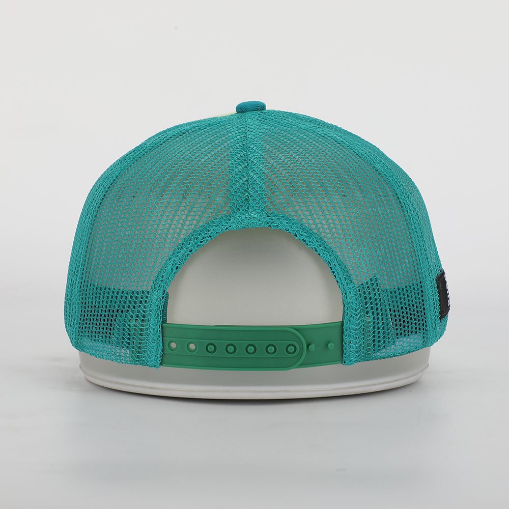 Good Vibes Nice Rides Bicycle Embroidered Mesh Trucker Hat