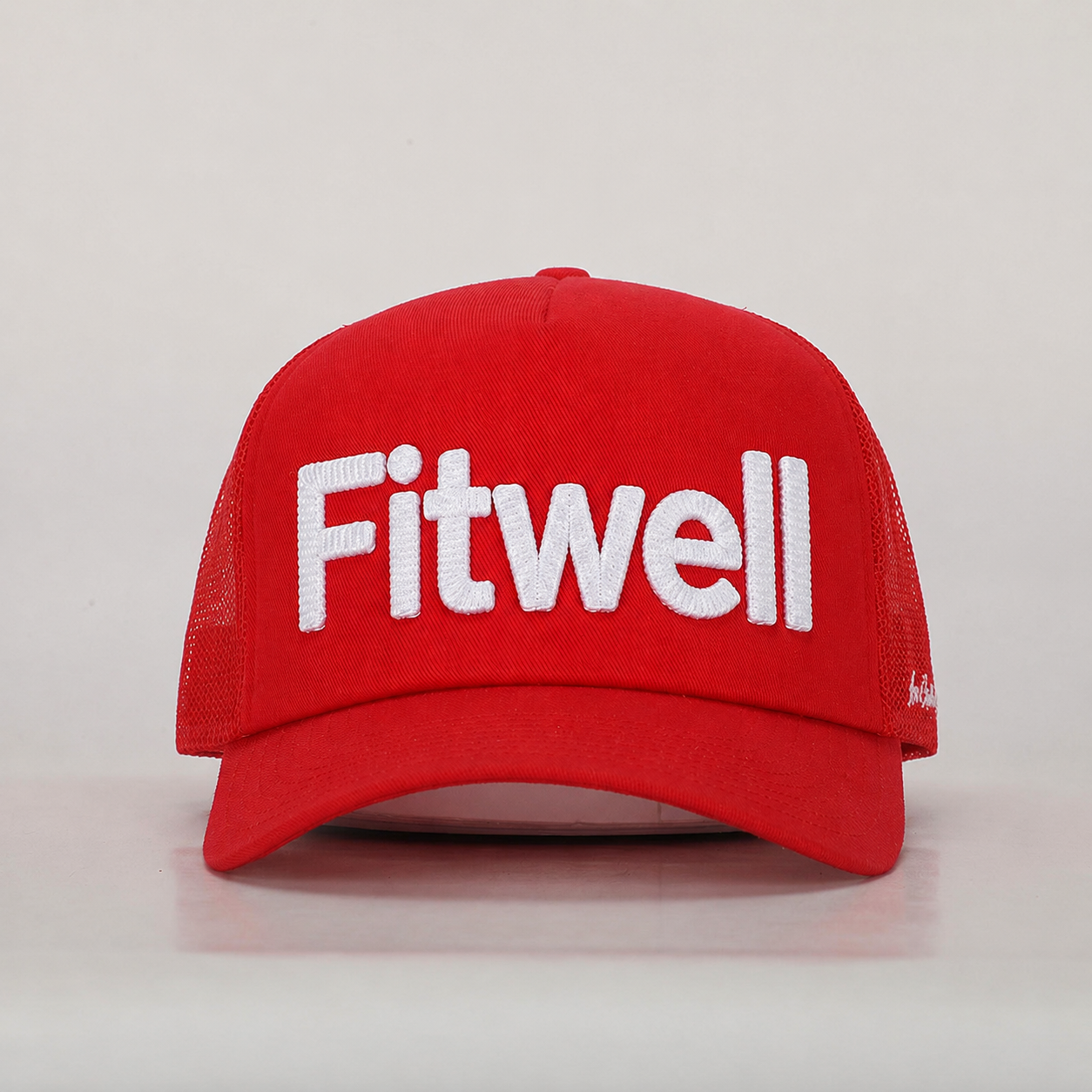 Red FORE Embroidered Mesh Trucker Hat