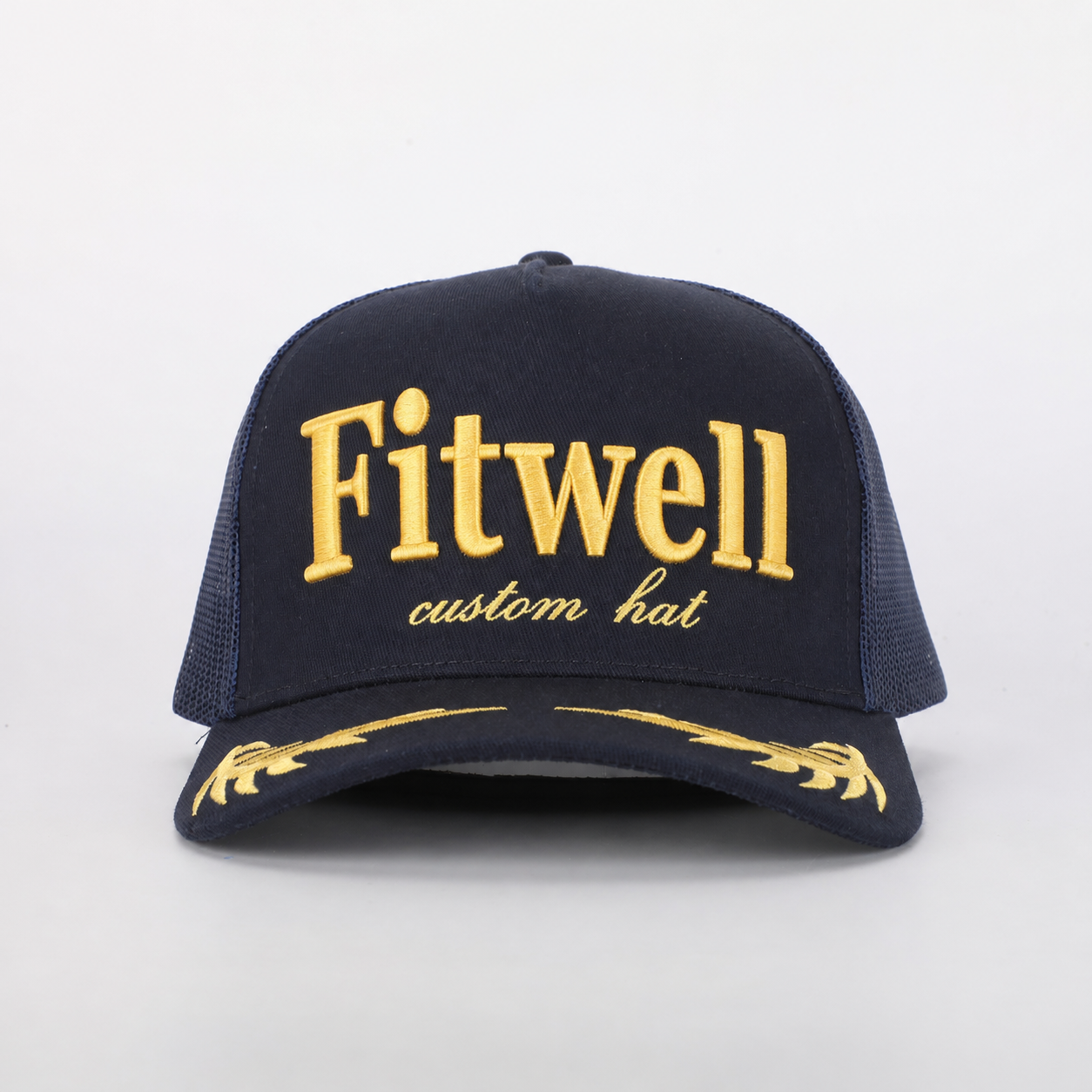 Hernz Football Club Embroidered Mesh Trucker Cap