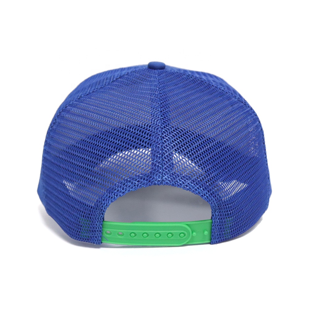 Pillars of the Community Embroidered Blue Trucker Cap