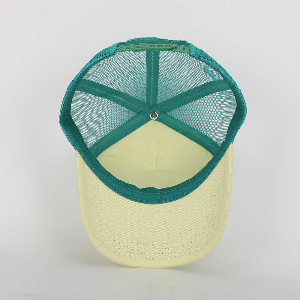 Good Vibes Nice Rides Bicycle Embroidered Mesh Trucker Hat