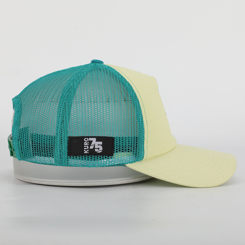 Good Vibes Nice Rides Bicycle Embroidered Mesh Trucker Hat