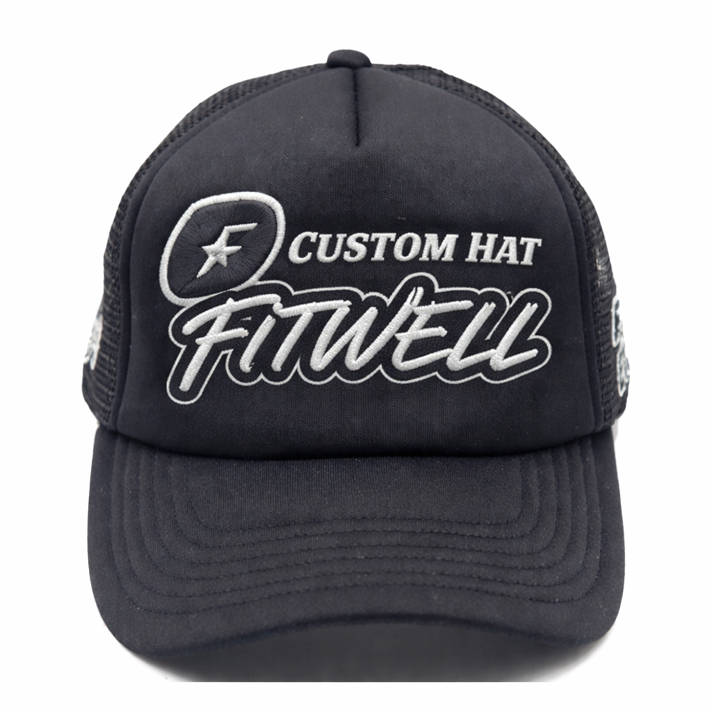 Dreamers Dream Forever 3D Embroidered Black Foam Trucker Hat