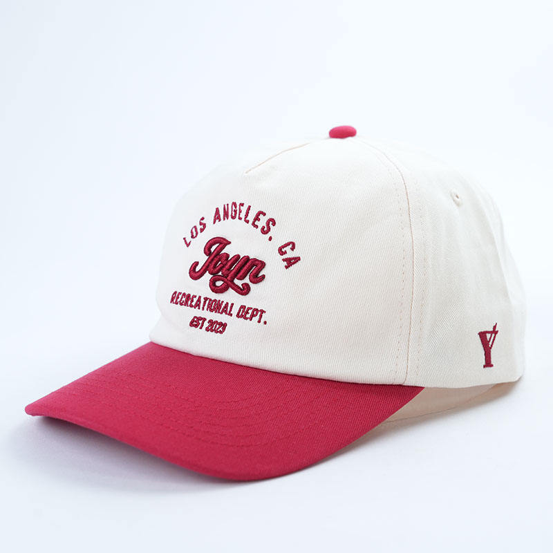Los Angeles Embroidered Two Tone Cotton Baseball Cap