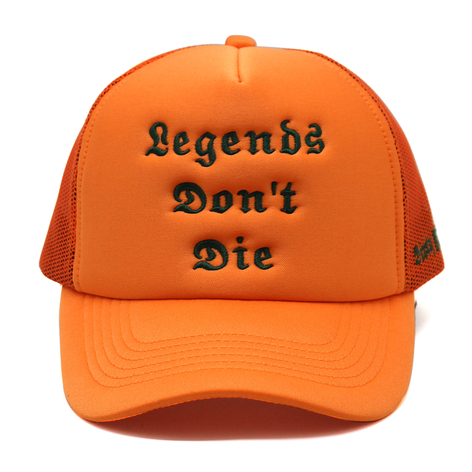 High-Quality Foam Trucker Hat with Flat Embroidered Text