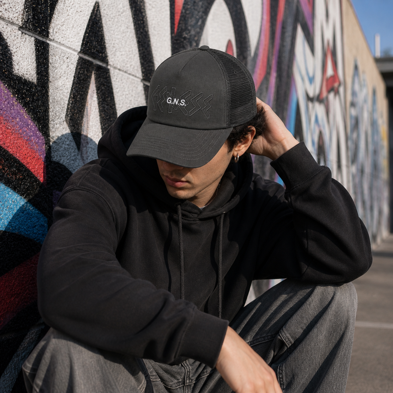 G.N.S. Graphic Foam Trucker Hat