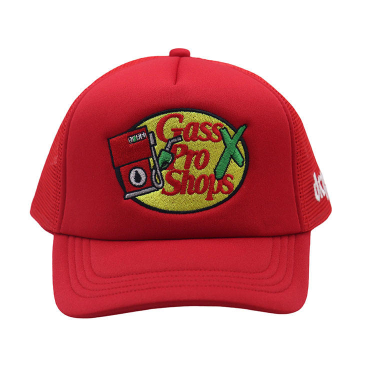 Red Cass Pro Shops Fishing Graphic Foam Mesh Trucker Cap