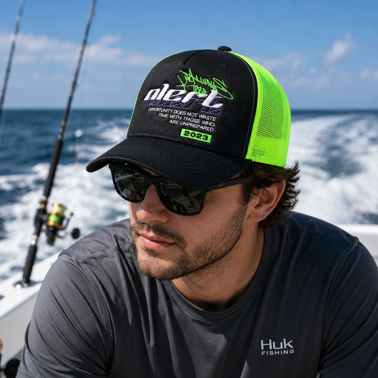 Alert 2023 Statement Foam Trucker Hat