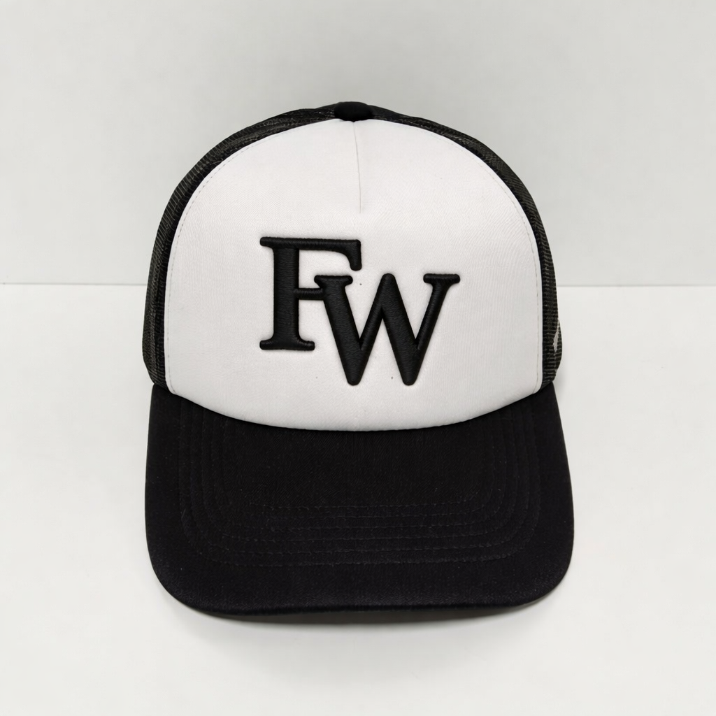 Classic Embroidered Foam Front Mesh Trucker Cap