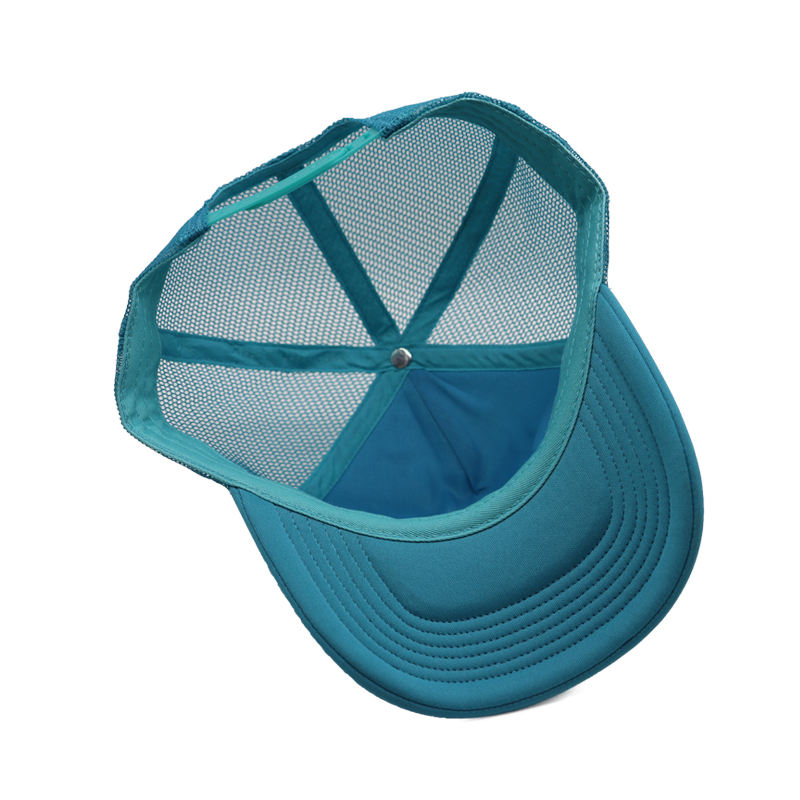Blue Dolphin Embroidered Foam Front Mesh Trucker Cap