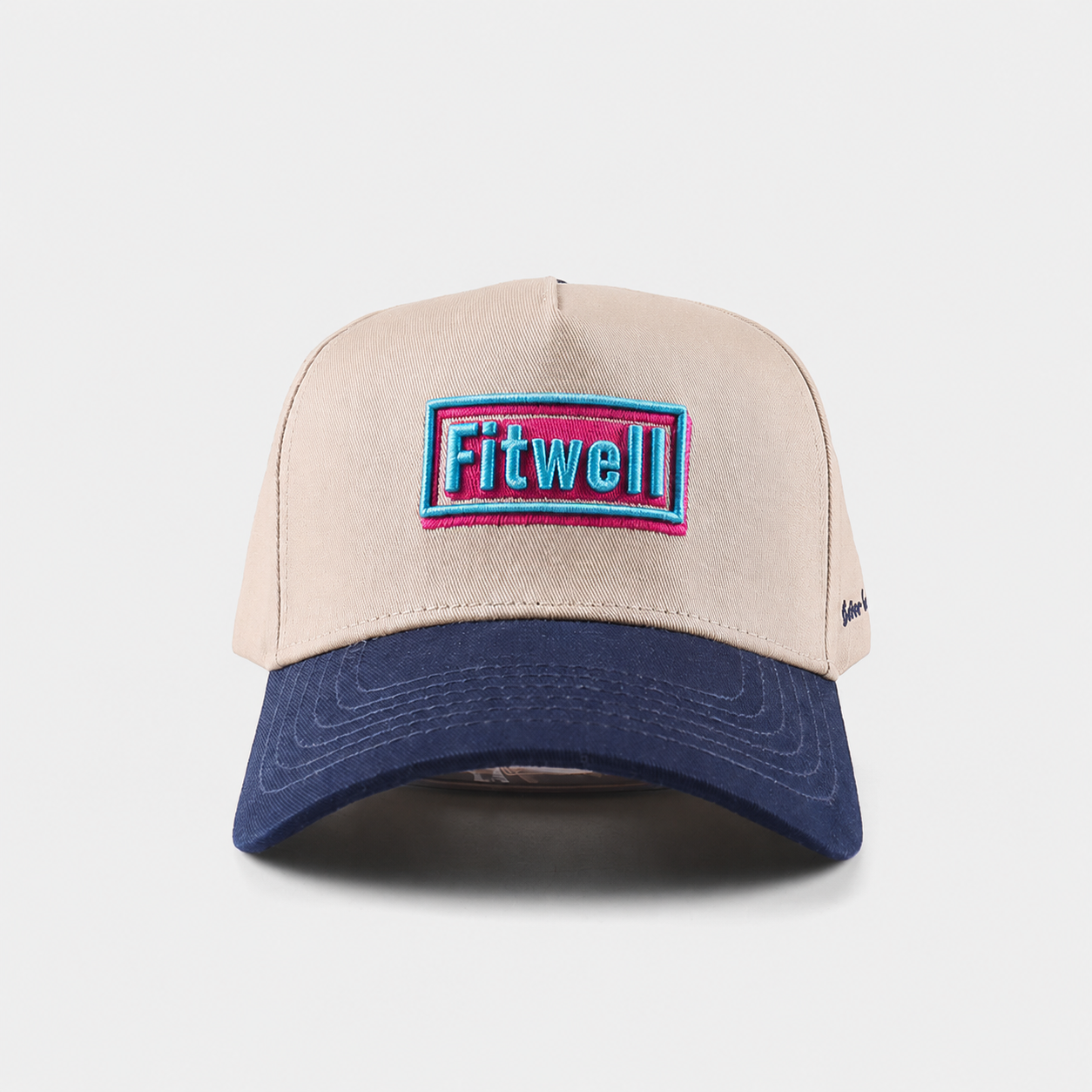 Two-Tone NOCA Embroidered Cotton Twill Baseball Cap