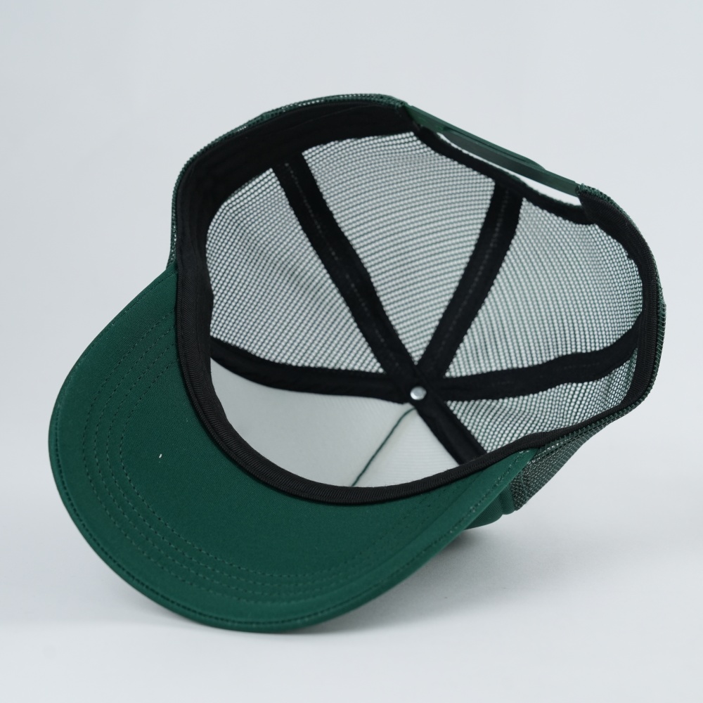 Forest Green Foam Trucker Hat with Ranch Embroidery