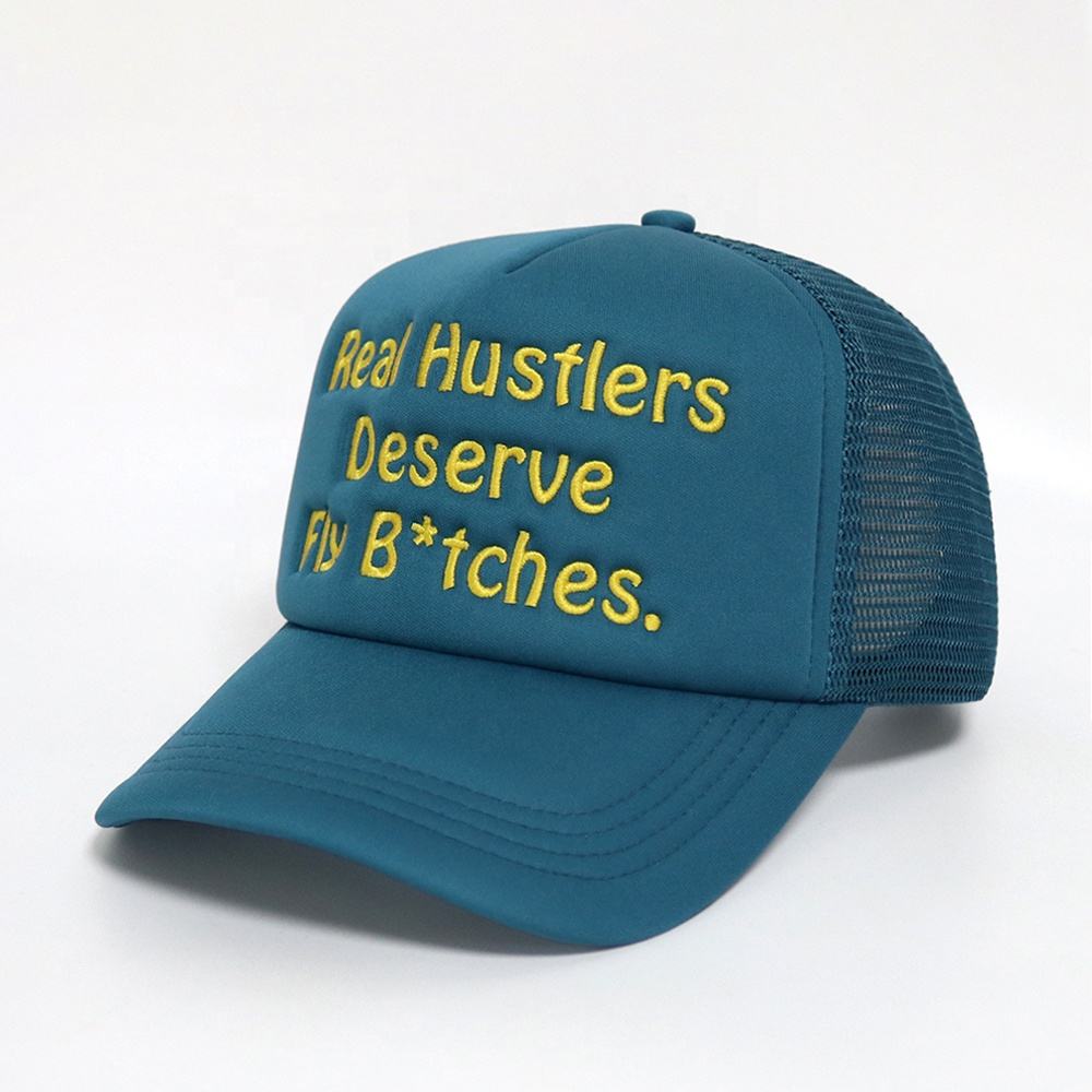 Real Hustlers Deserve Statement Foam Trucker Hat