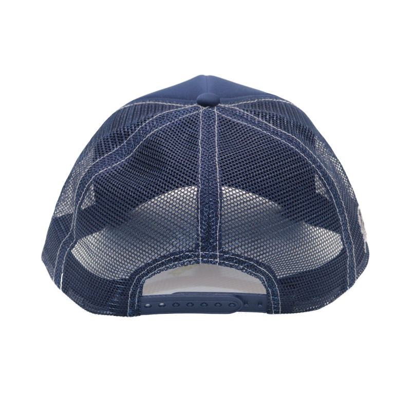 Dreamers Dream Forever Navy Blue Trucker Hat Embroidered Snapback Cap