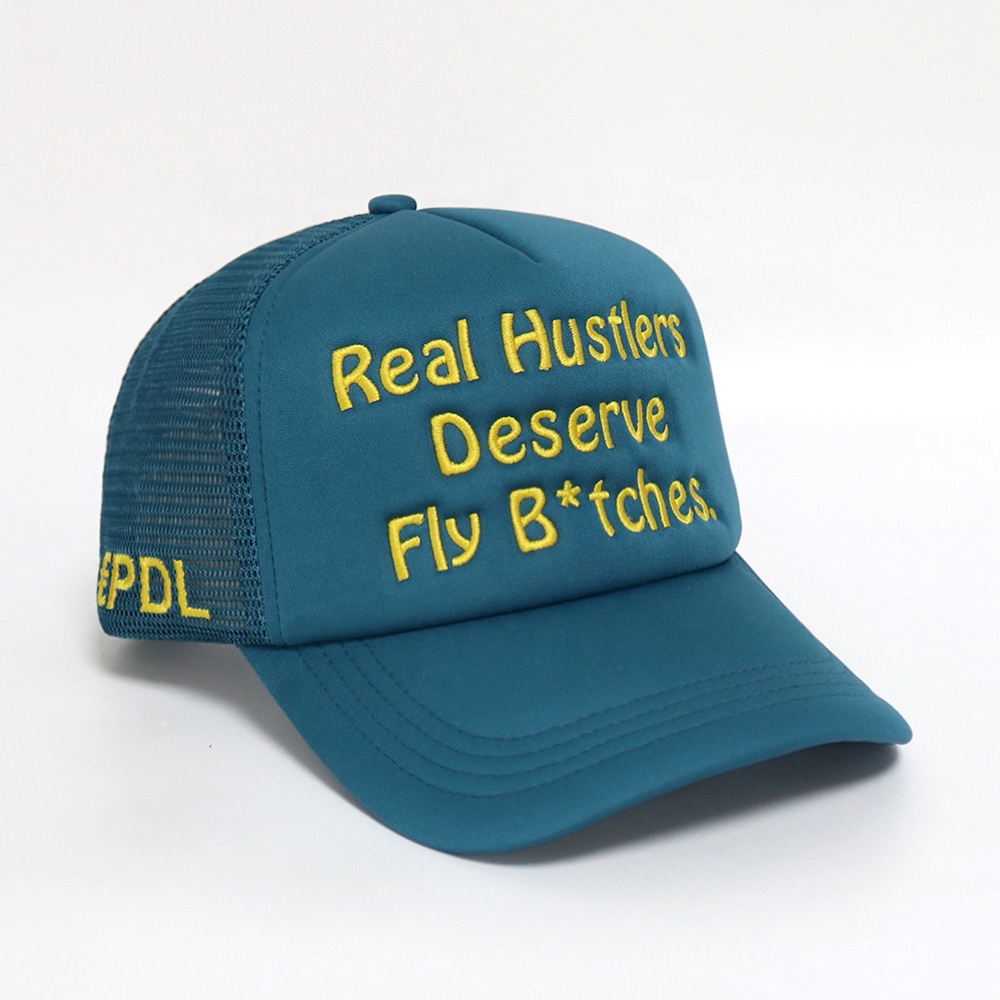 Real Hustlers Deserve Statement Foam Trucker Hat