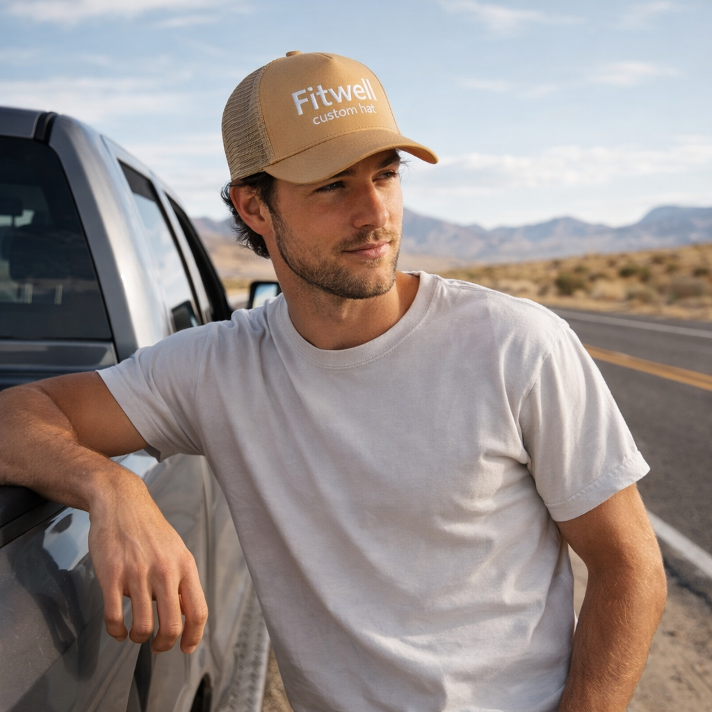 NUFLAVA Property Foam Front Mesh Trucker Hat