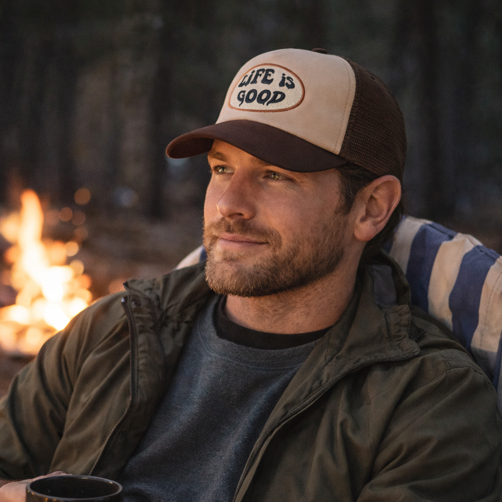 Life Is Good Embroidered Foam Trucker Hat