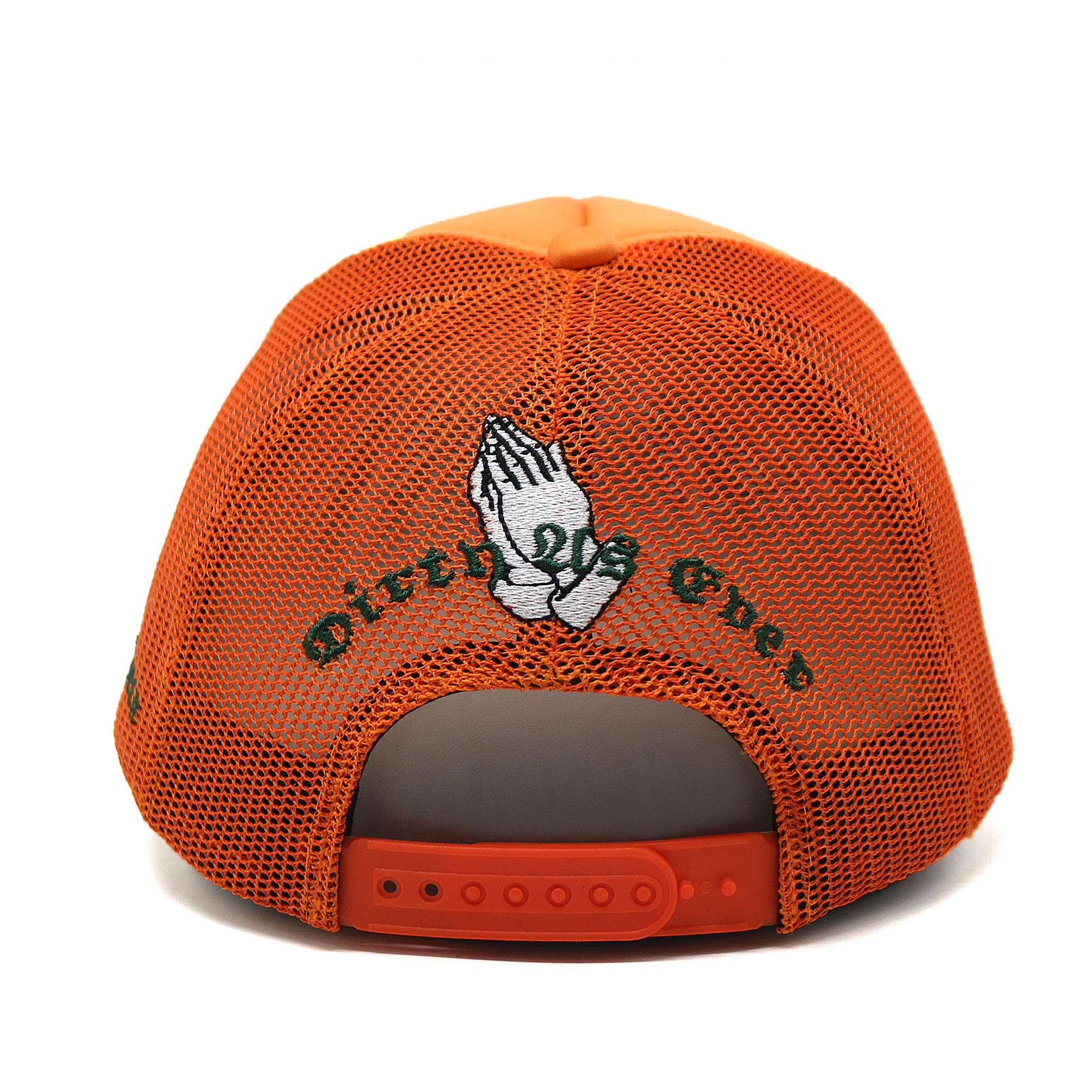 High-Quality Foam Trucker Hat with Flat Embroidered Text