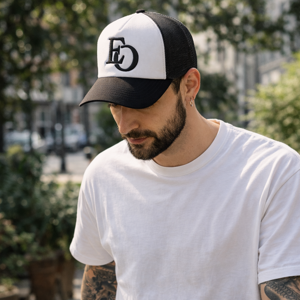 Classic Embroidered Foam Front Mesh Trucker Cap