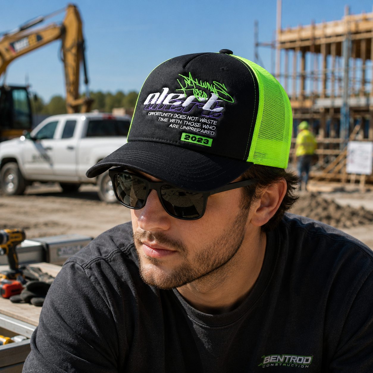 Alert 2023 Statement Foam Trucker Hat