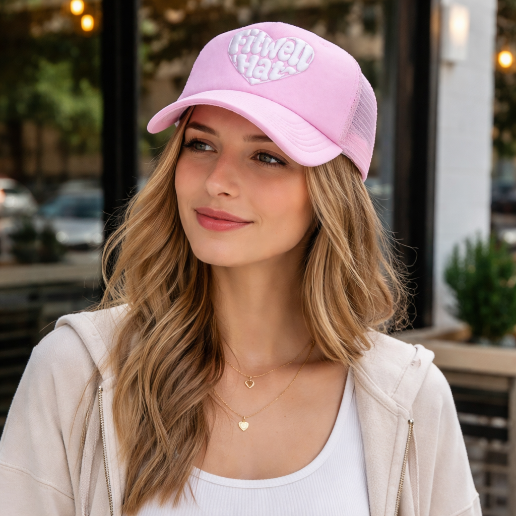 “STREET STYLE” Puff Embroidery Foam Trucker Hat – 3 Color Options