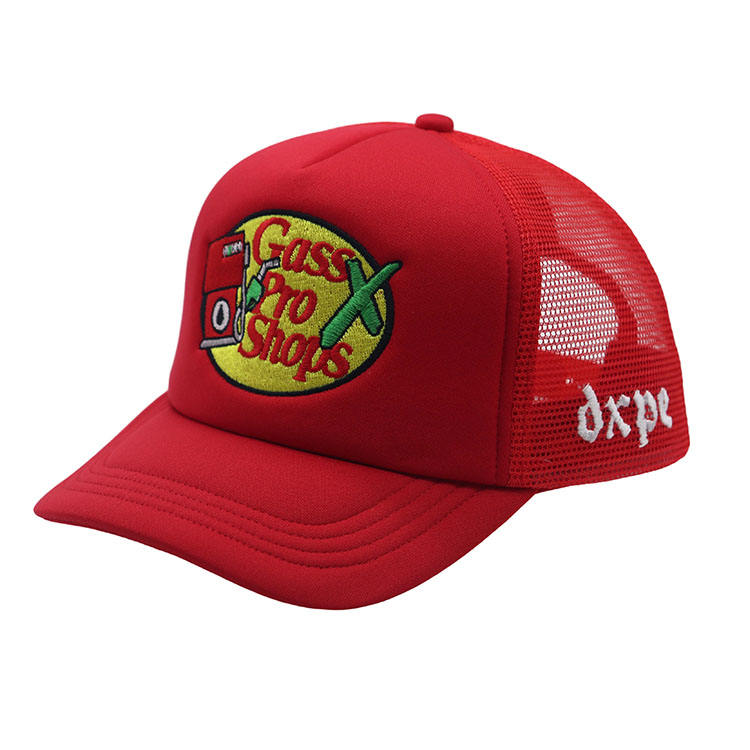 Red Cass Pro Shops Fishing Graphic Foam Mesh Trucker Cap
