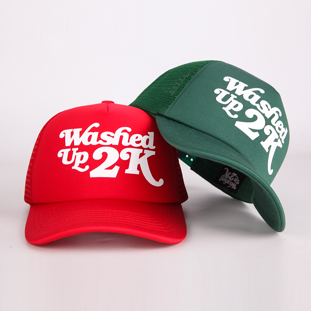 Washed Up 2K Foam Mesh Trucker Hat