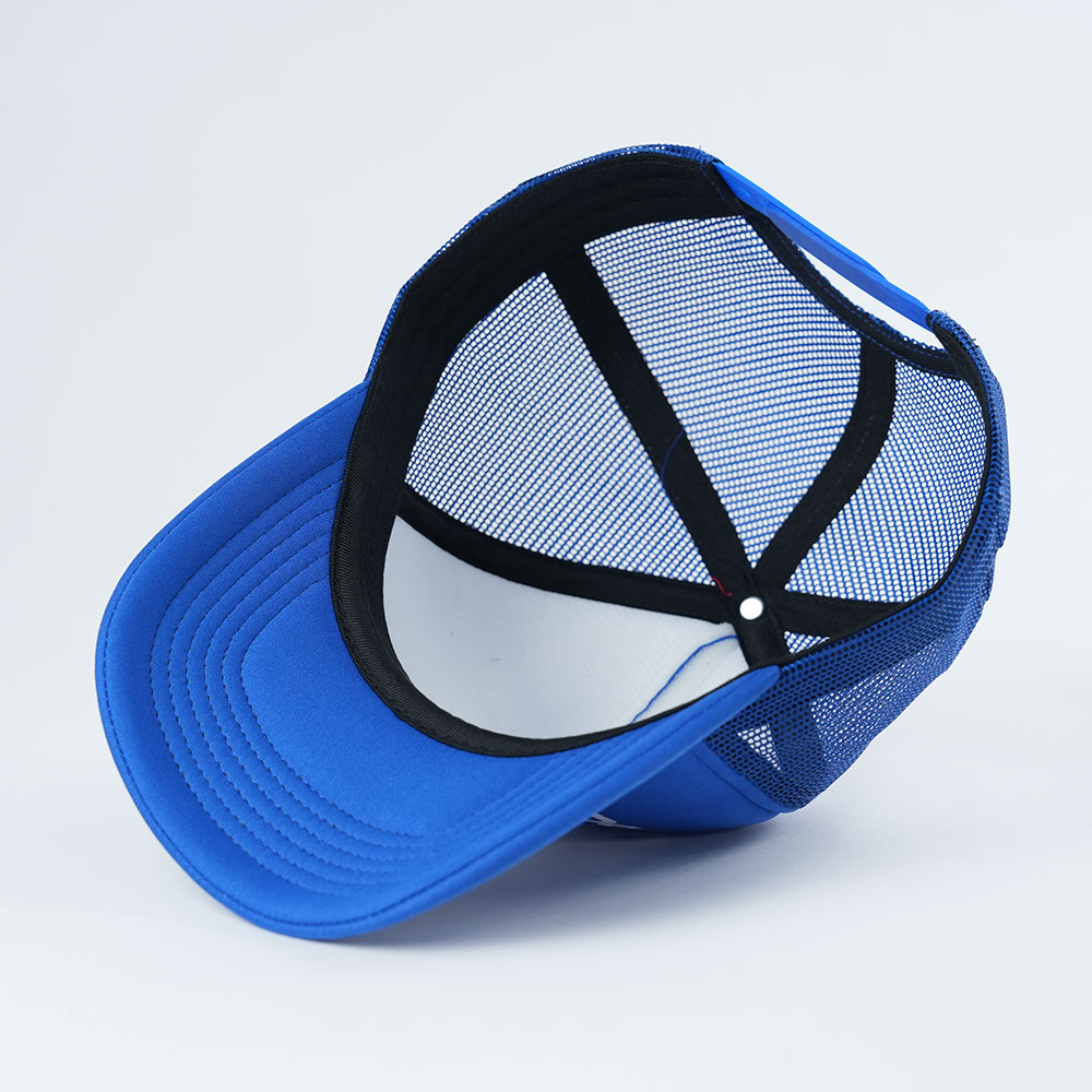 Blue Surf Cowboy Printed Foam Trucker Hat