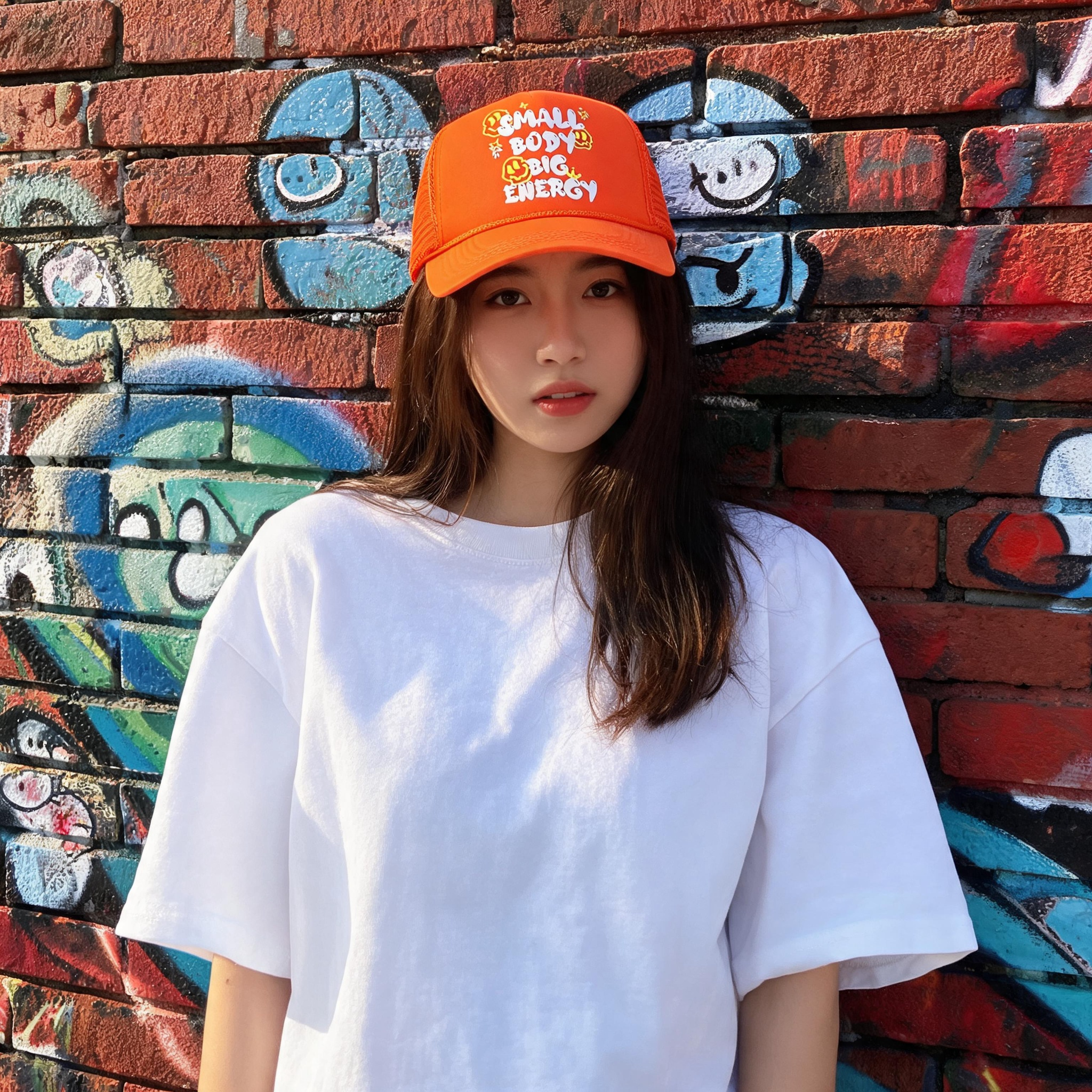 Colorful Foam Trucker Hat with Printed Logo 5 Panel Mesh Back Baseball Cap