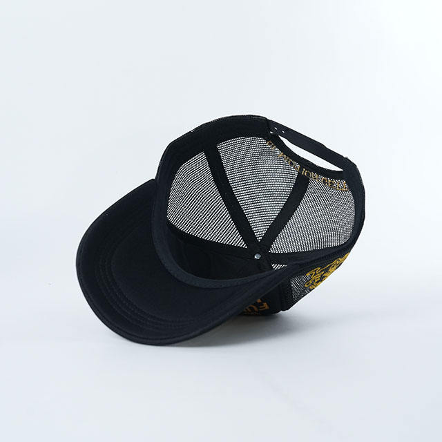 Black Hustlers Statement Print Foam Trucker Cap