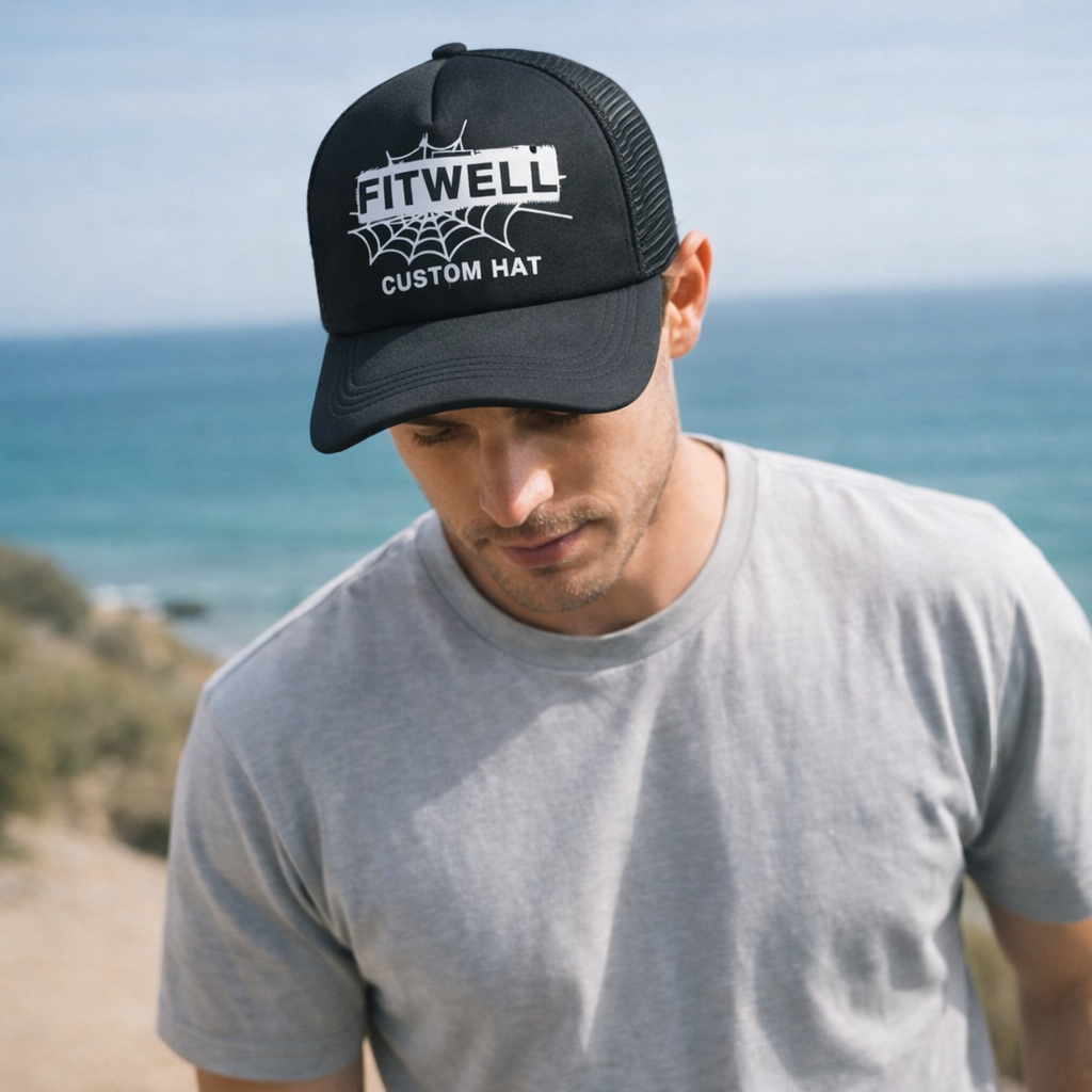 Black Skell Entertainment Printed Foam Trucker Hat