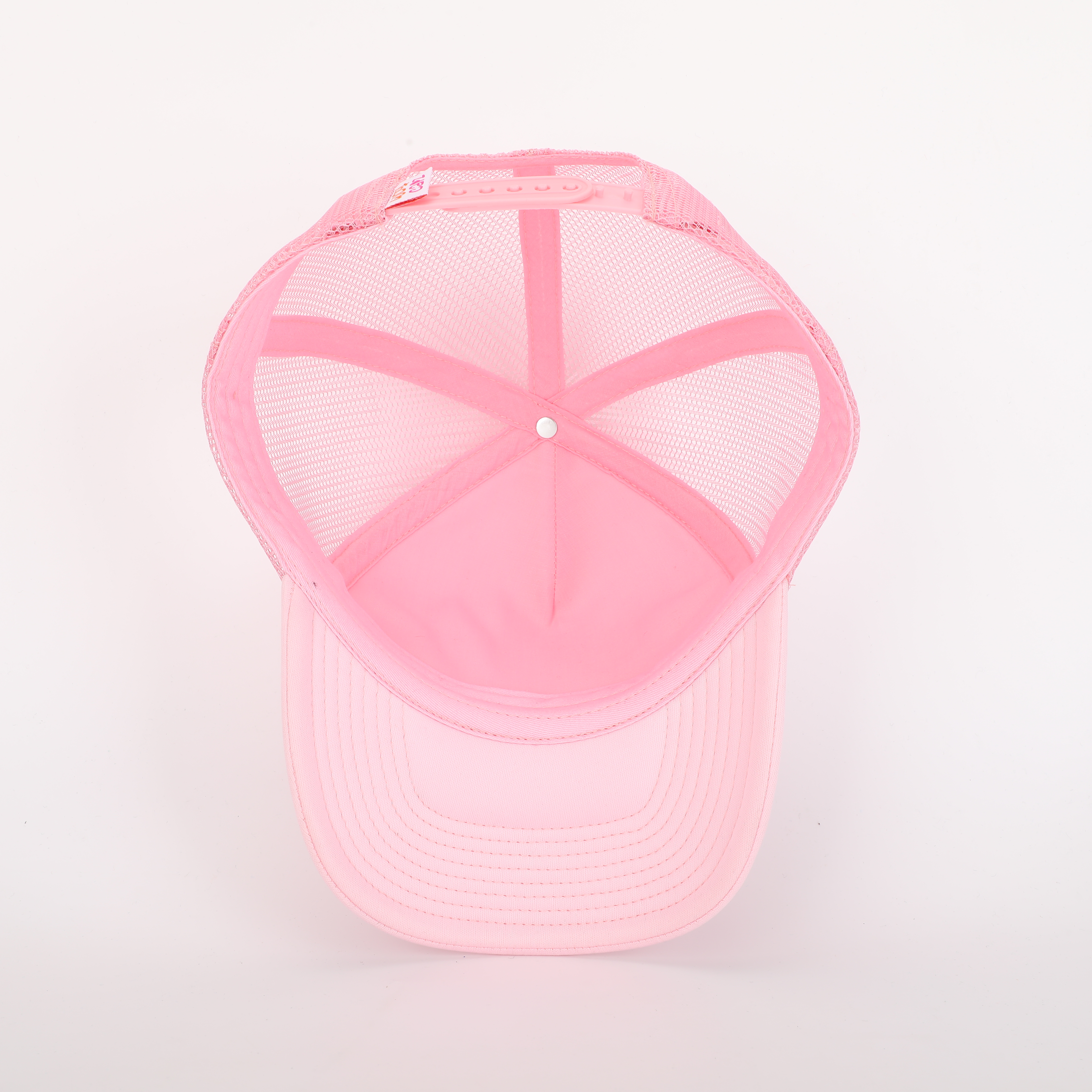Pink Paw Print Foam Mesh Trucker Cap