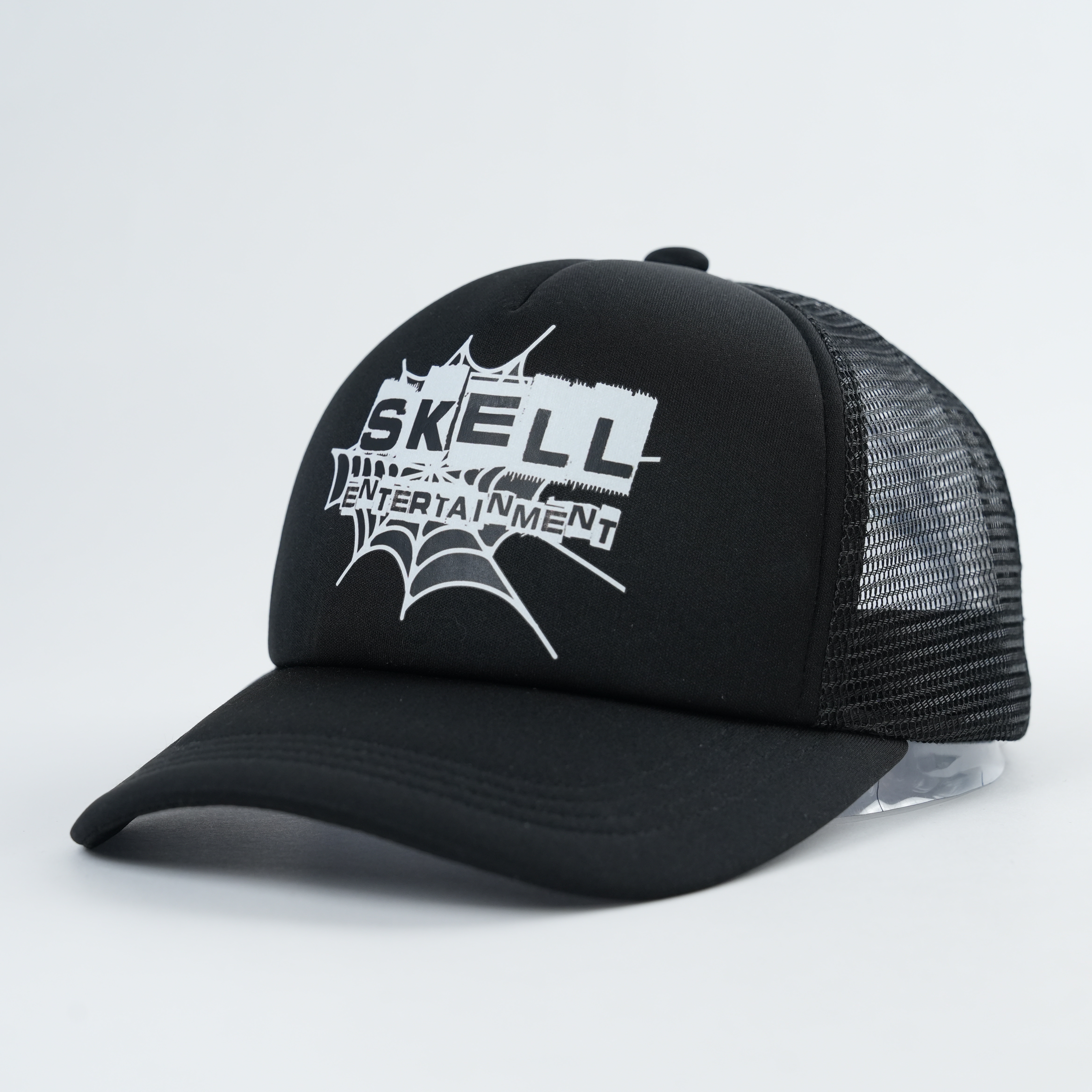 Black Skell Entertainment Printed Foam Trucker Hat