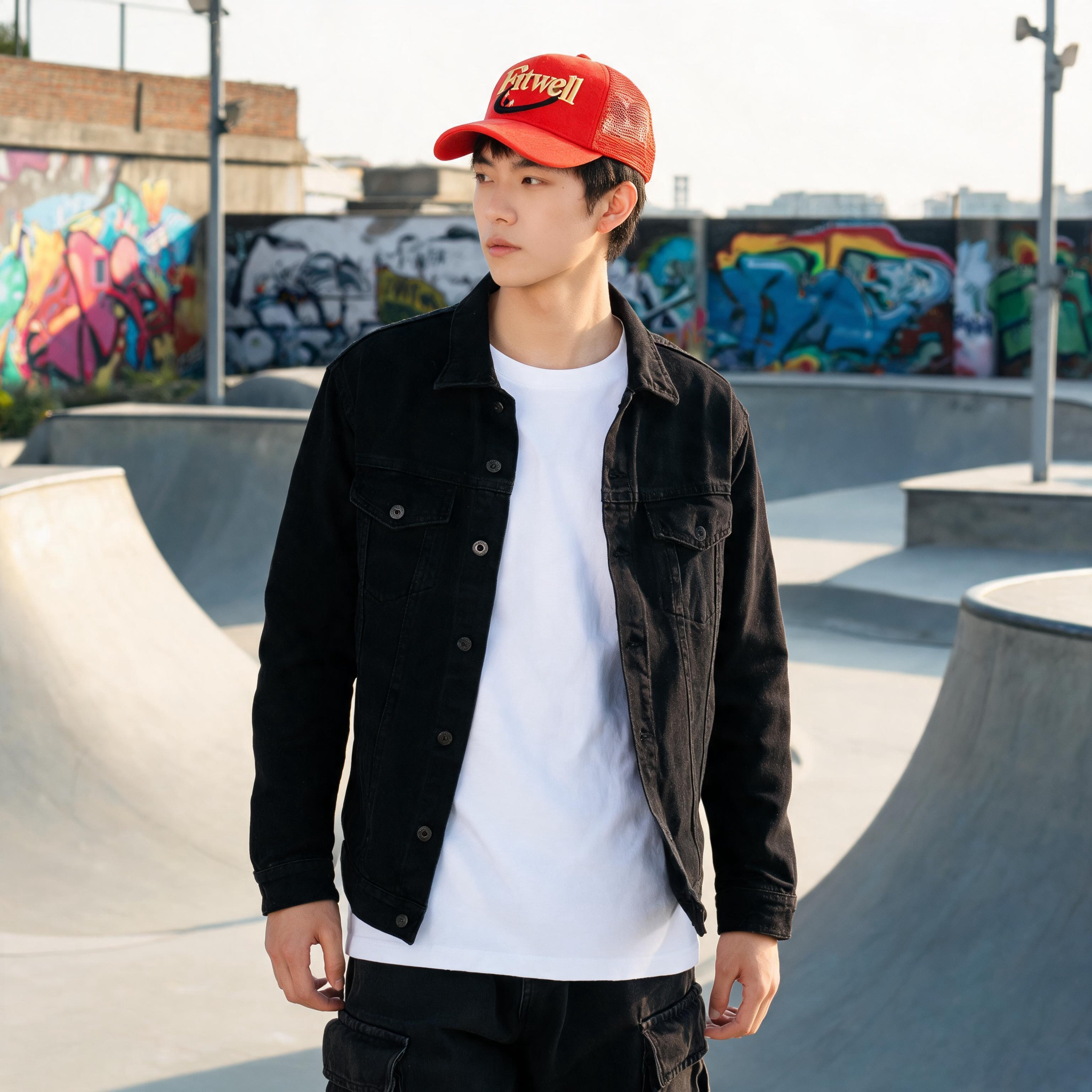 Premium Embroidered Logo Suede Mesh Trucker Cap Unisex Adjustable Streetwear Hat