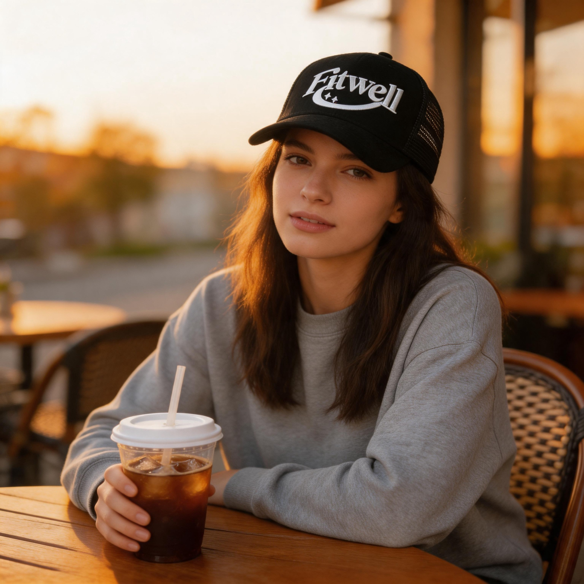 Premium Embroidered Logo Suede Mesh Trucker Cap Unisex Adjustable Streetwear Hat
