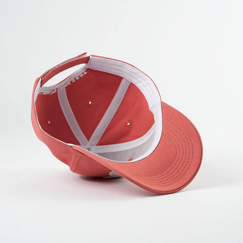 Rust Red Dad Life & Mom Life Baseball Caps with White Raised Script Embroidery
