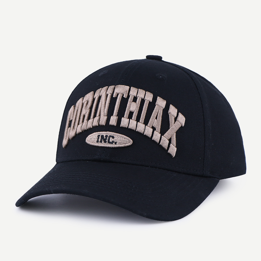 Navy CORINTHIAN INC 3D Embroidered Six-Panel Baseball Cap