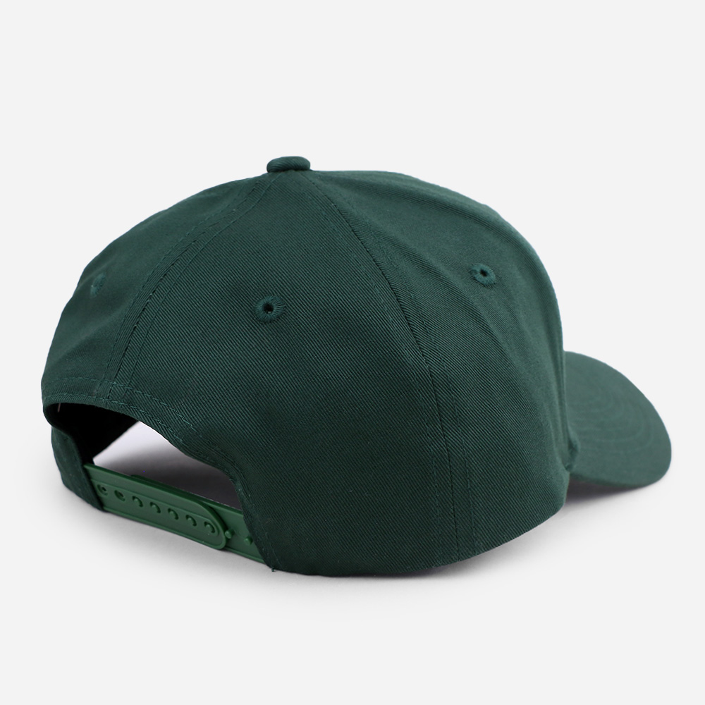 Forest Green Offcourt Lounge Club Tennis Slogan Embroidered 6-Panel Cap
