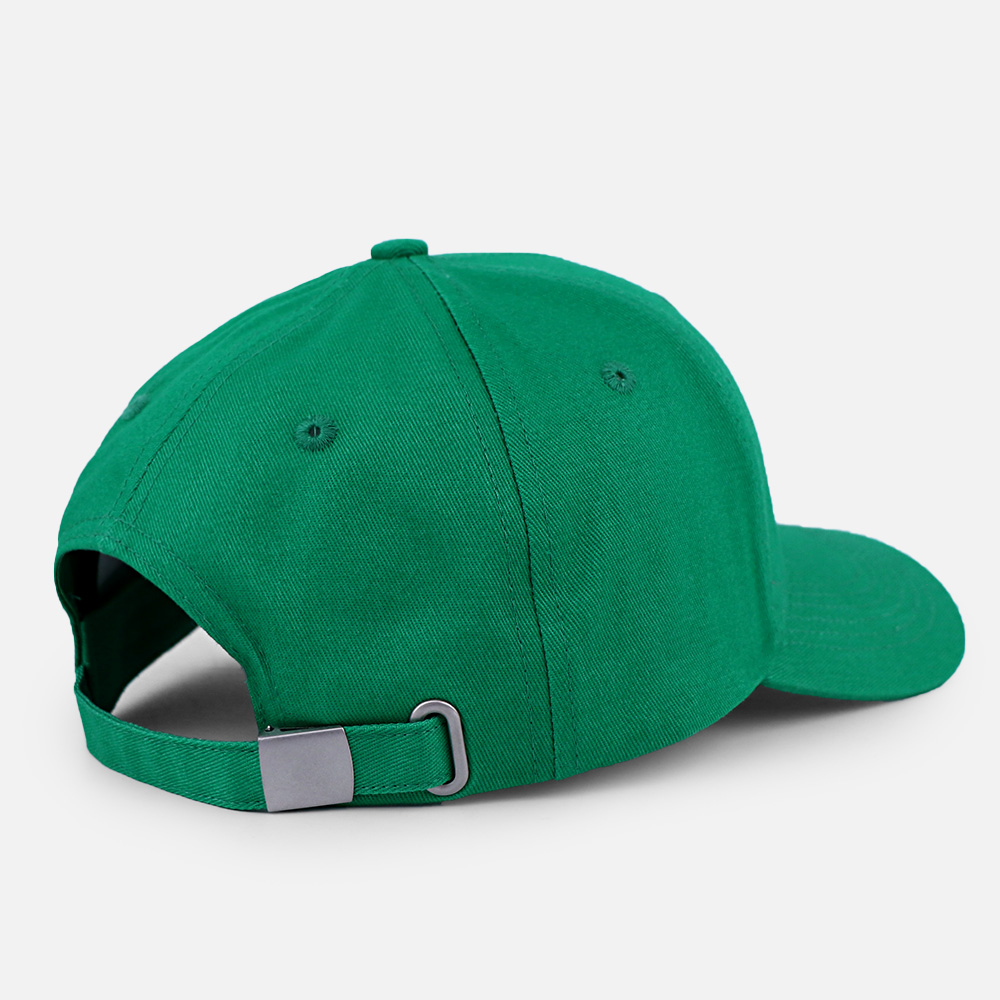 Green Lion Embroidered 6 Panel Cotton Baseball Cap