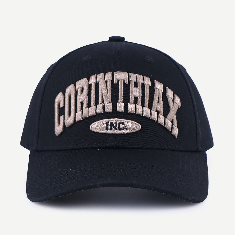 Navy CORINTHIAN INC 3D Embroidered Six-Panel Baseball Cap