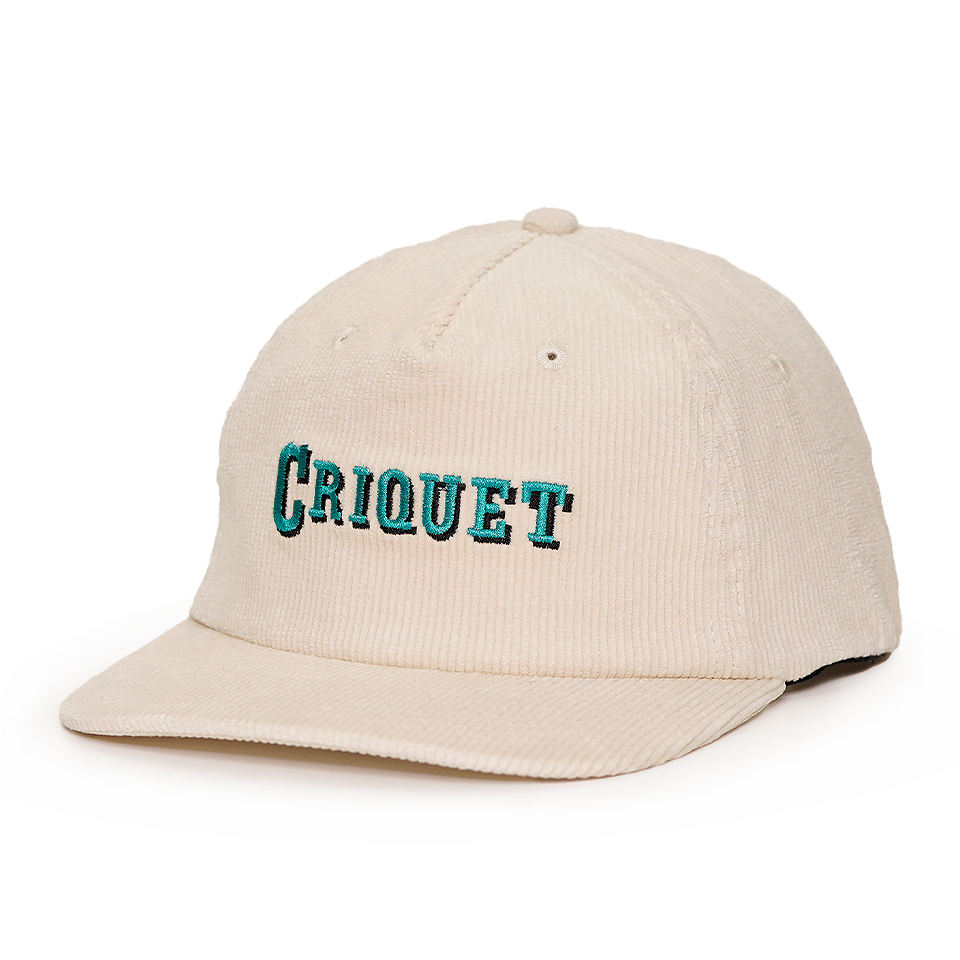 Vintage Corduroy Snapback Cap with Embroidered Letter Logo Adjustable Streetwear Hat