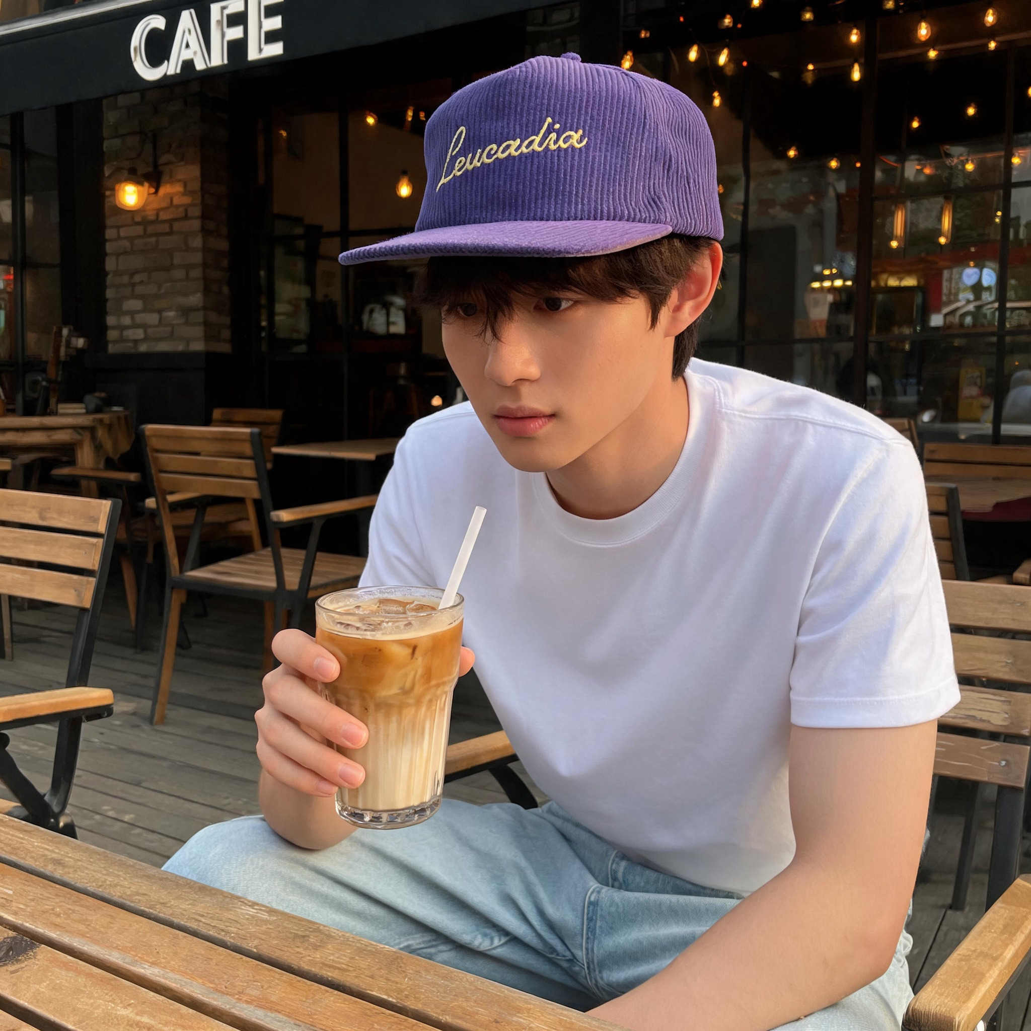 Purple Corduroy Snapback Cap with Embroidered Logo Soft Front 5 Panel Baseball Hat