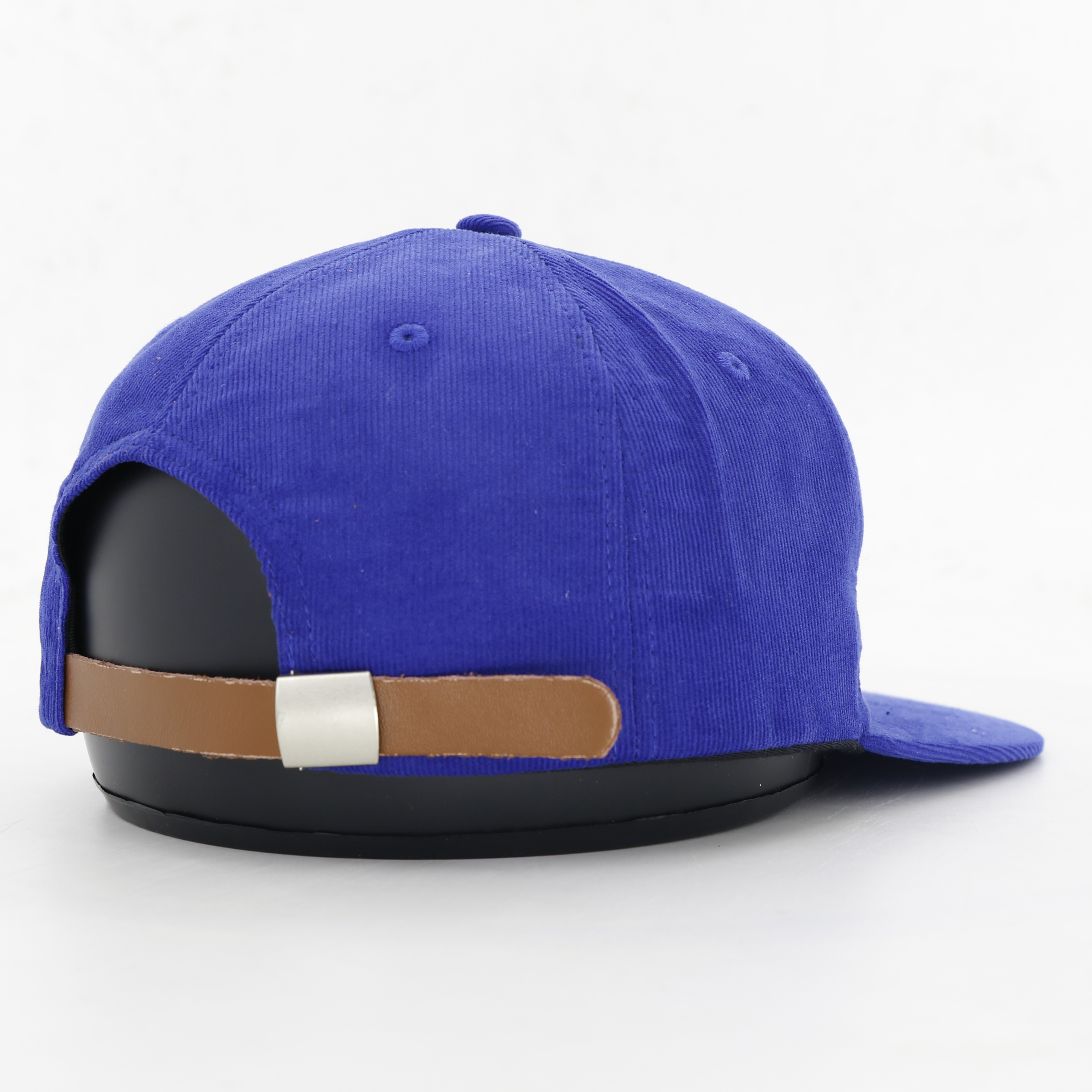 Royal Blue Corduroy Harsh Reality Dog Patch 5-Panel Snapback Cap