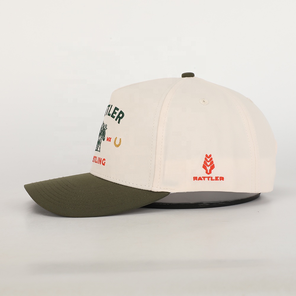 Rattler Wrestling Cotton Baseball Cap – Two-Tone Embroidered Hat