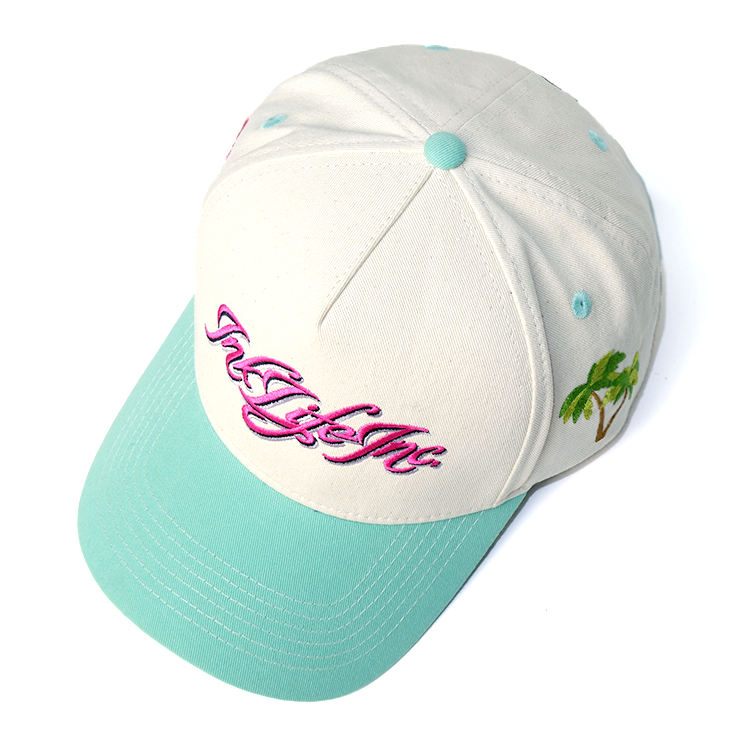 Ink Life Inc Two Tone Embroidered Baseball Cap