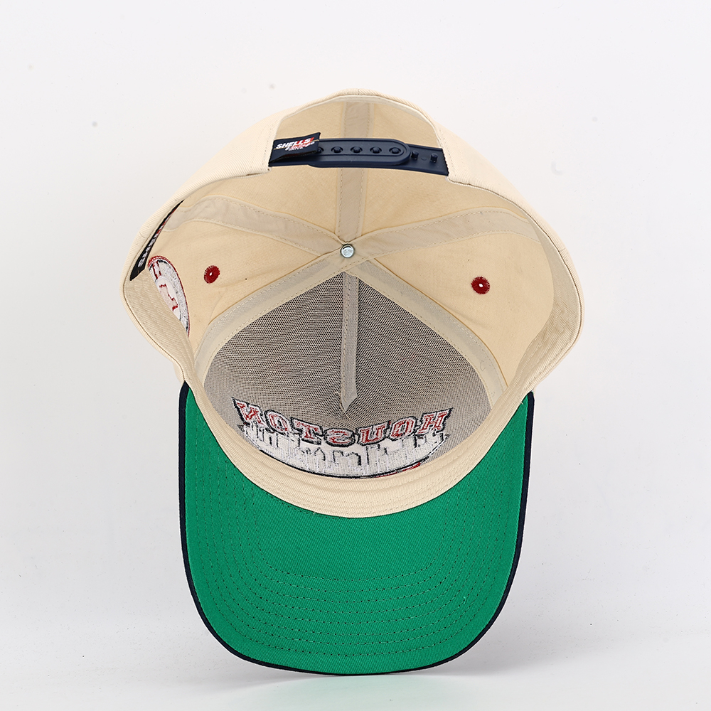 Houston Skyline Embroidered Two-Tone Baseball Cap
