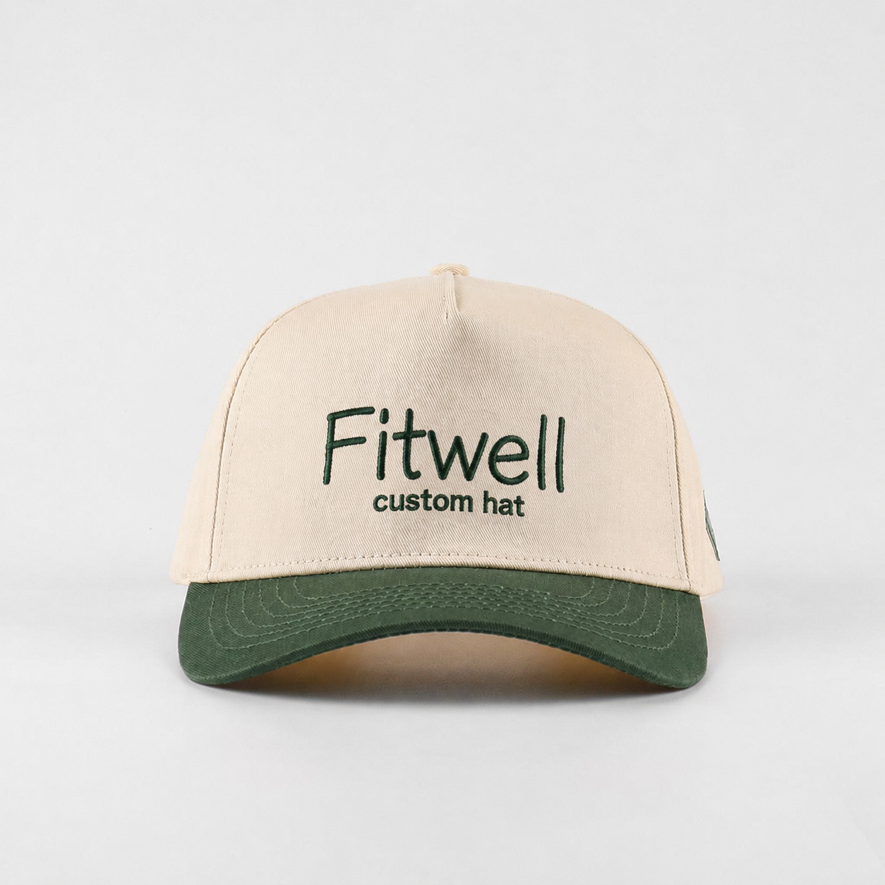 Kasa Getto Two-Tone Embroidered Cotton Twill Baseball Cap