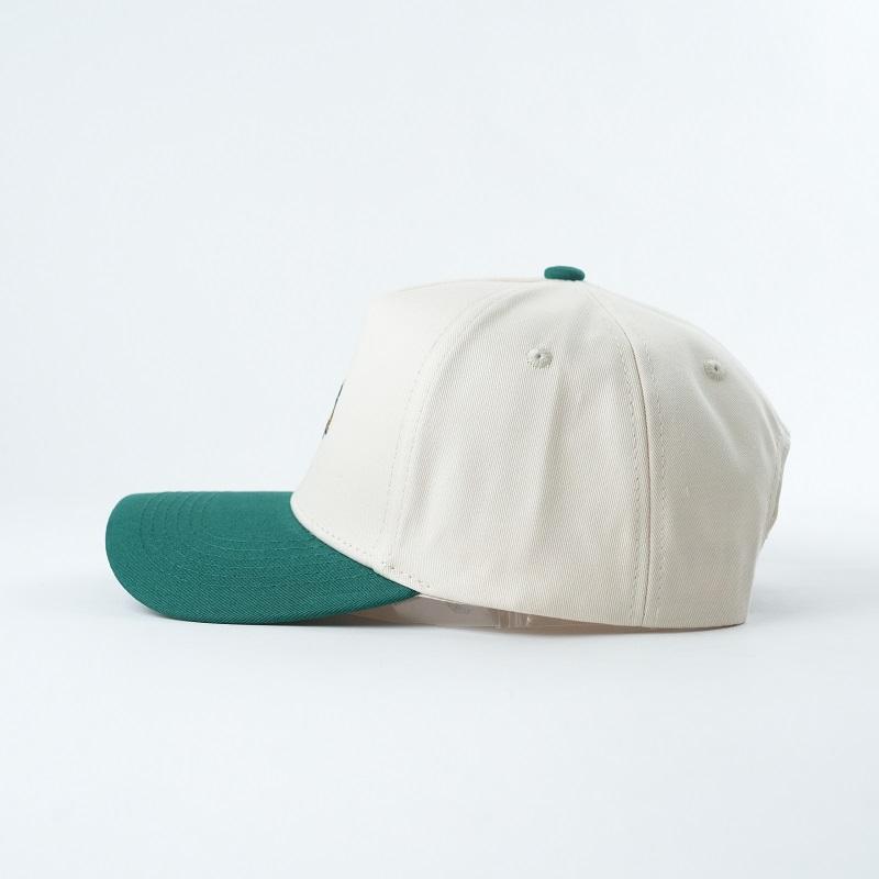 Vintage Van Embroidered Two Tone Cotton Baseball Cap